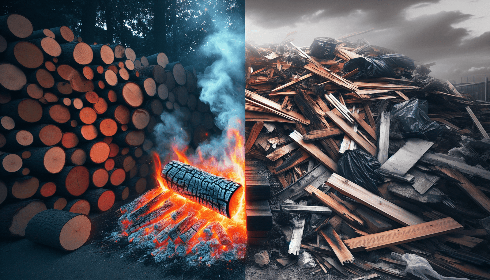 Is It Better To Burn Wood Or Throw It Away?